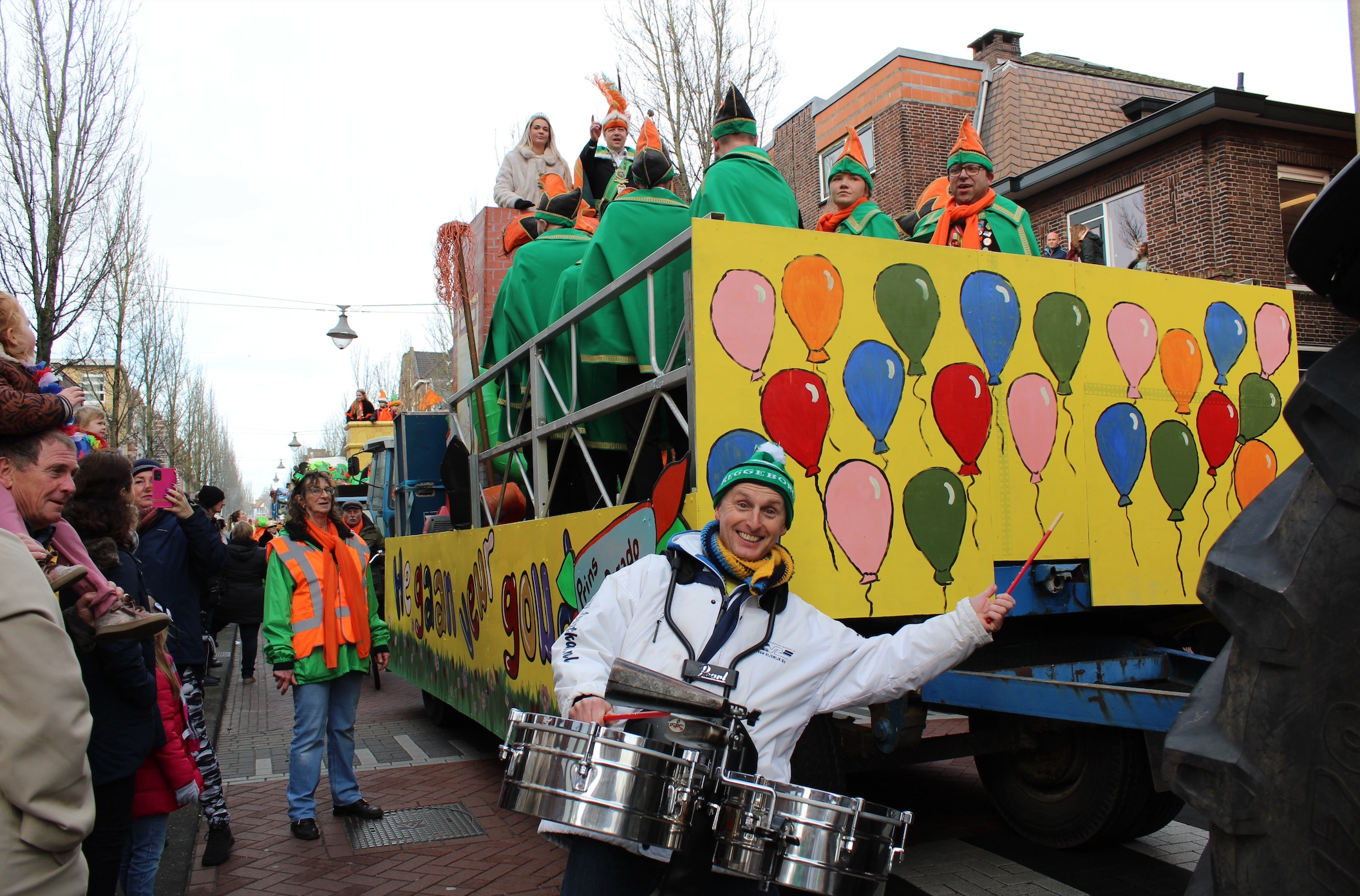 Het Carnaval barst los in Zwabberdam