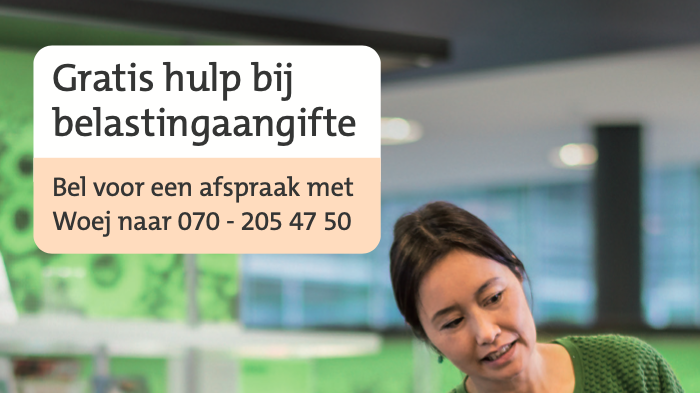 Gratis hulp bij belastingaangifte door Woej