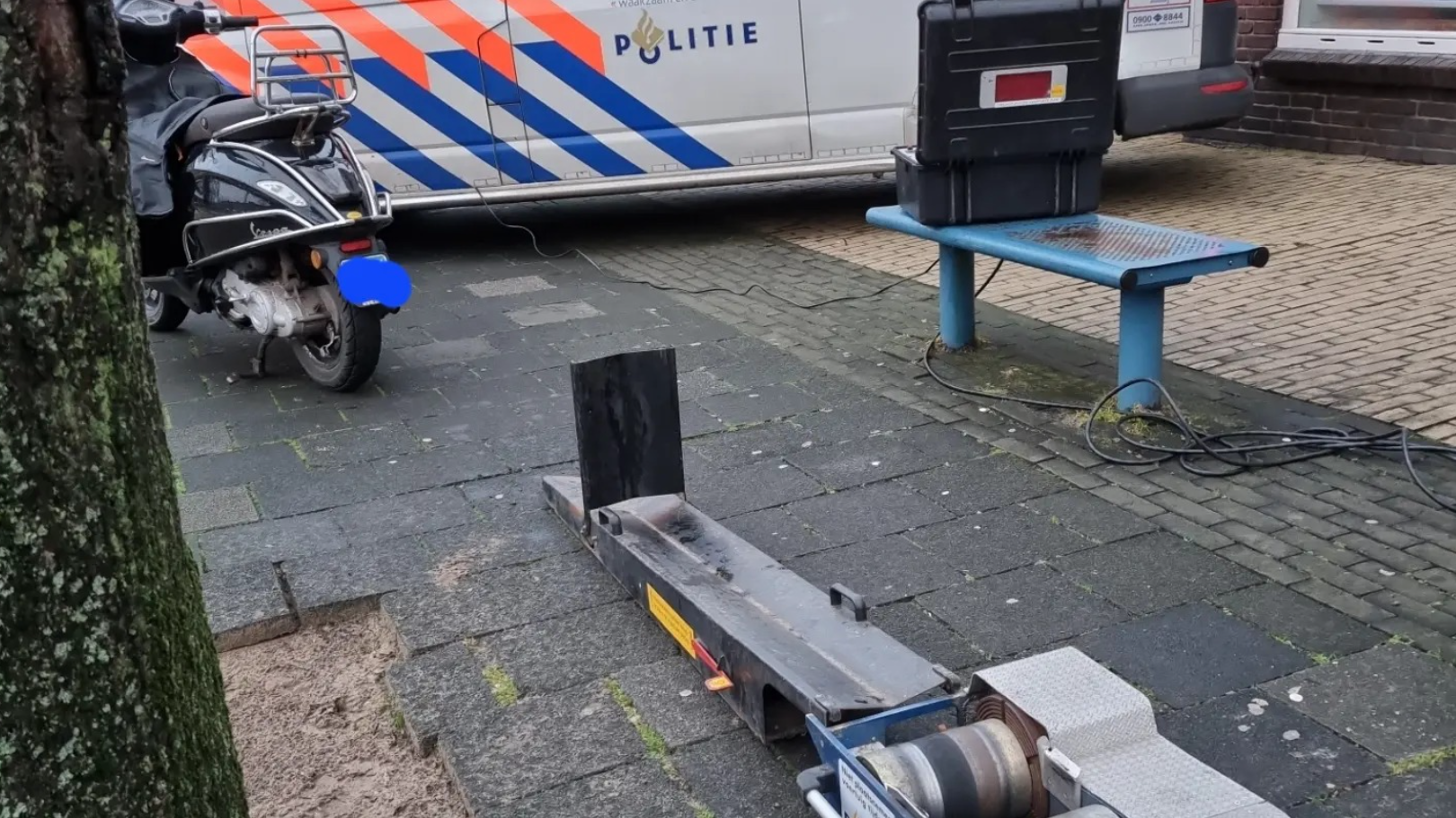 Politie Leidschendam-Voorburg voert verkeerscontrole uit