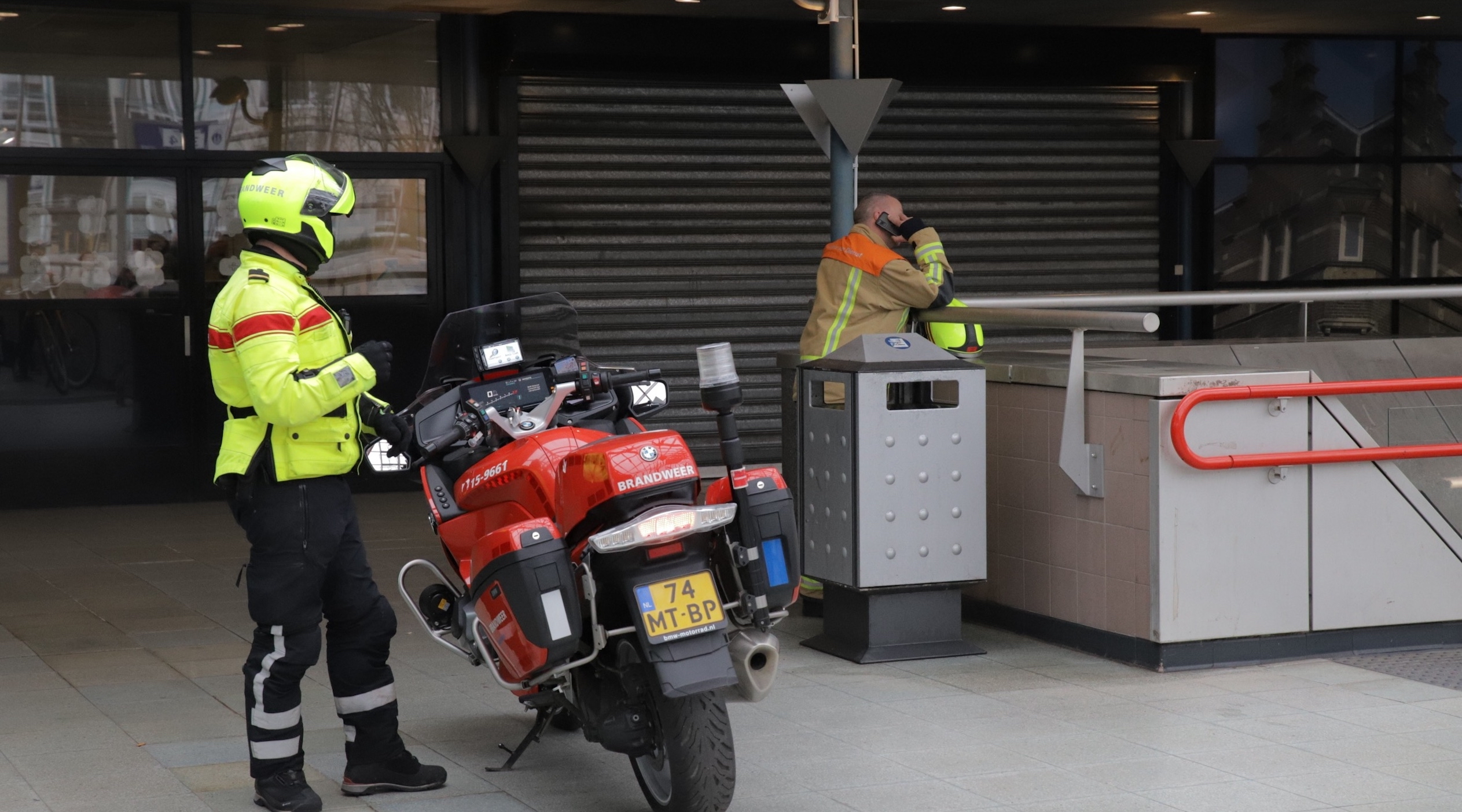 Treinreiziger heeft engeltje op schouder gehad op Station Rijswijk