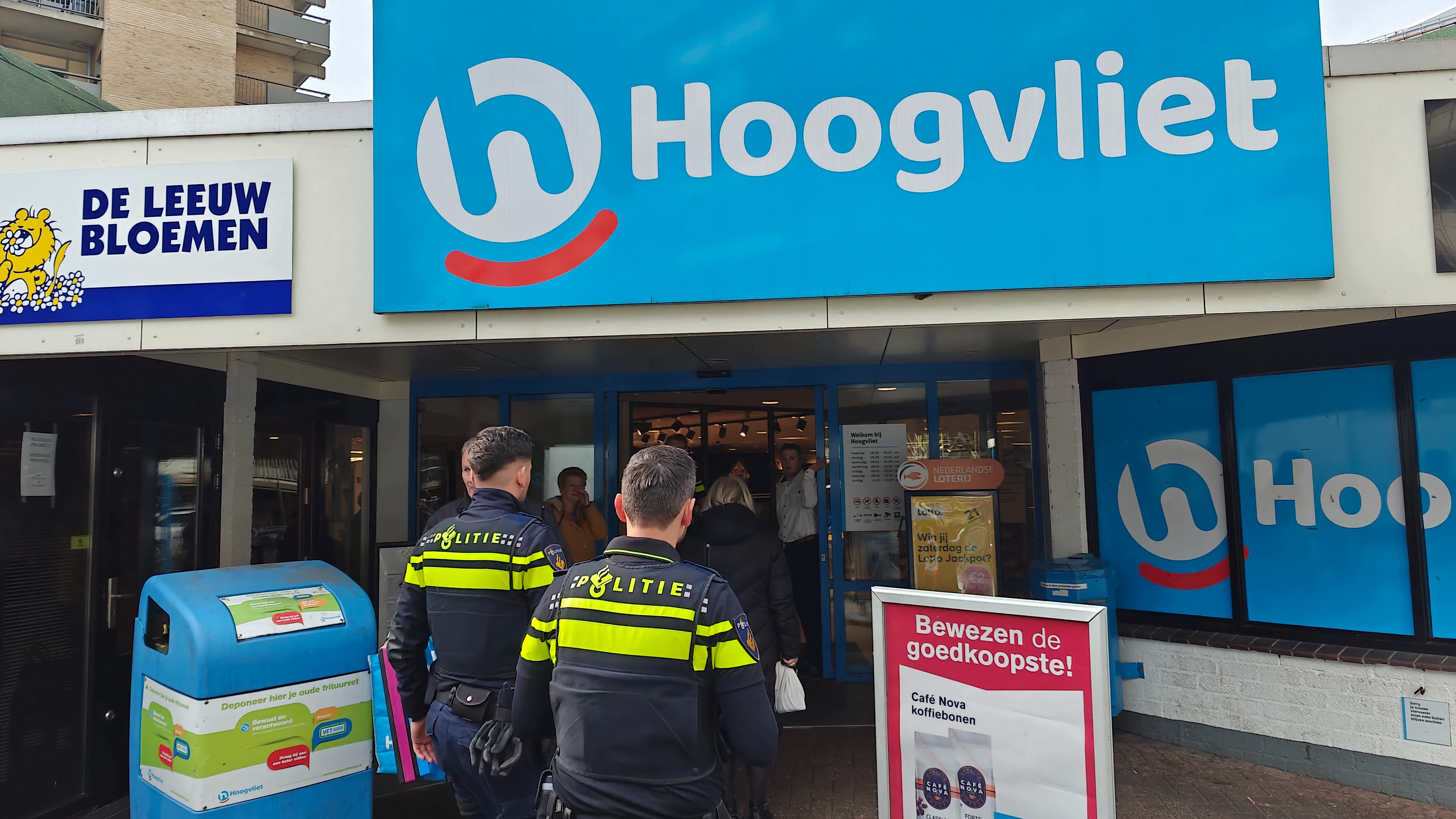 Rake overval Hoogvliet, twee verdachten