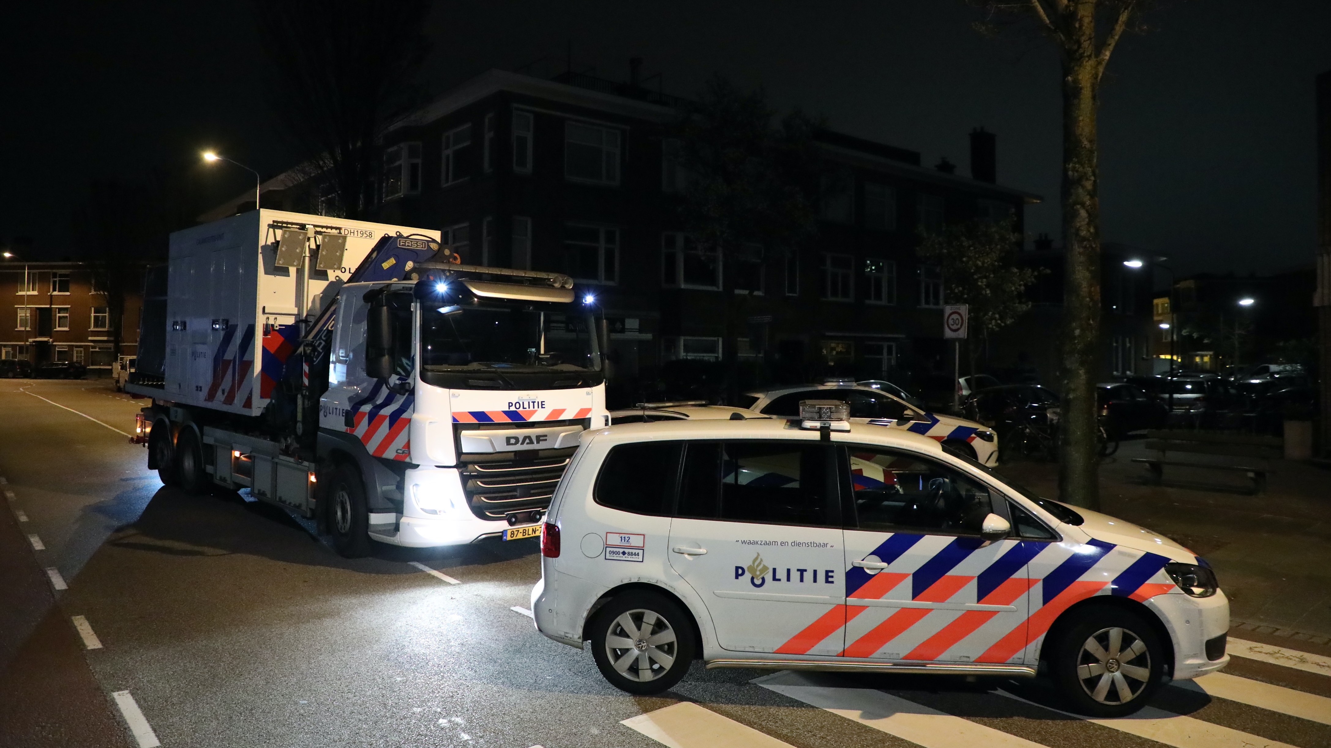 Politie met spoed naar schietpartij bij de Van Barbansonstraat in Voorburg