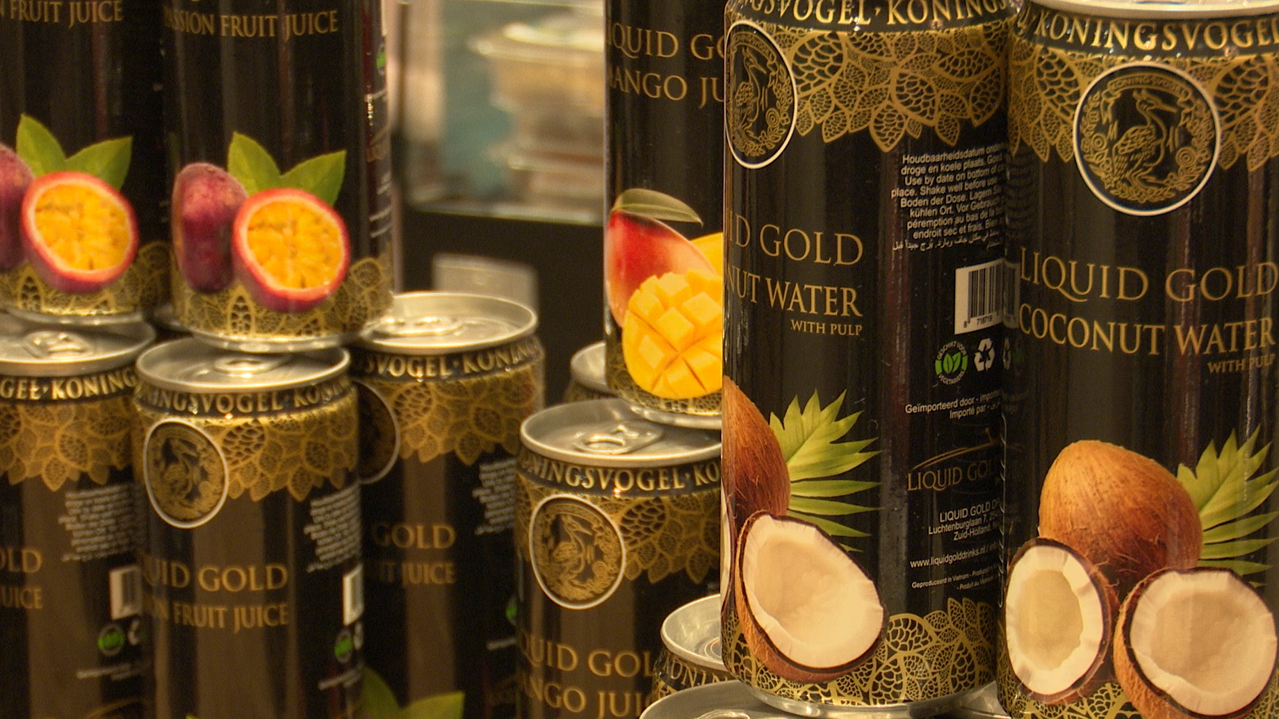 [VIDEO] Rijswijkse fabriek Koningsvogel lanceert nieuwe fruitsap “Liquid Gold”