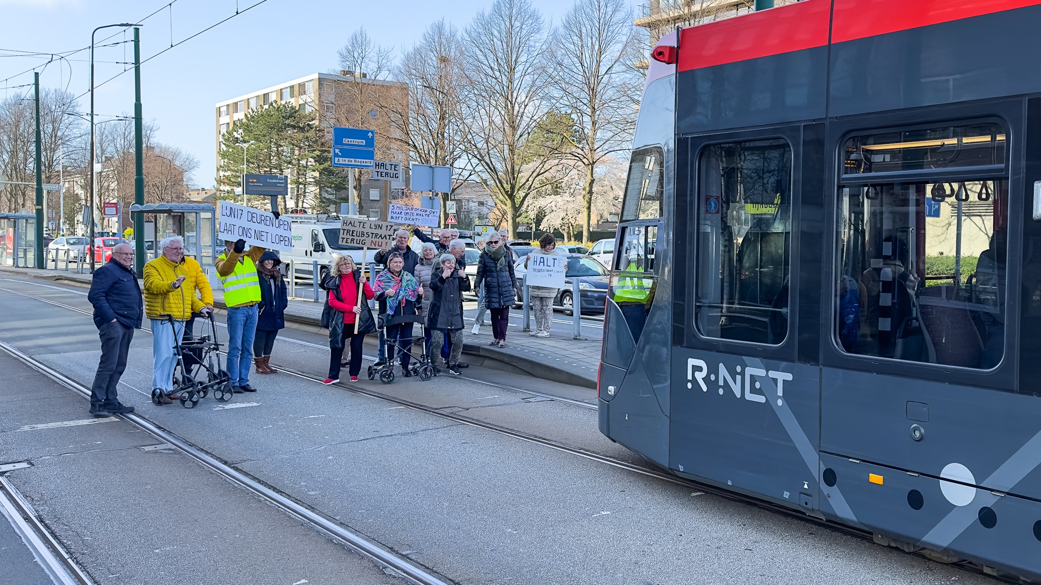 College van B&W verzet zich tegen definitieve opheffing tramhalte Treubstraat