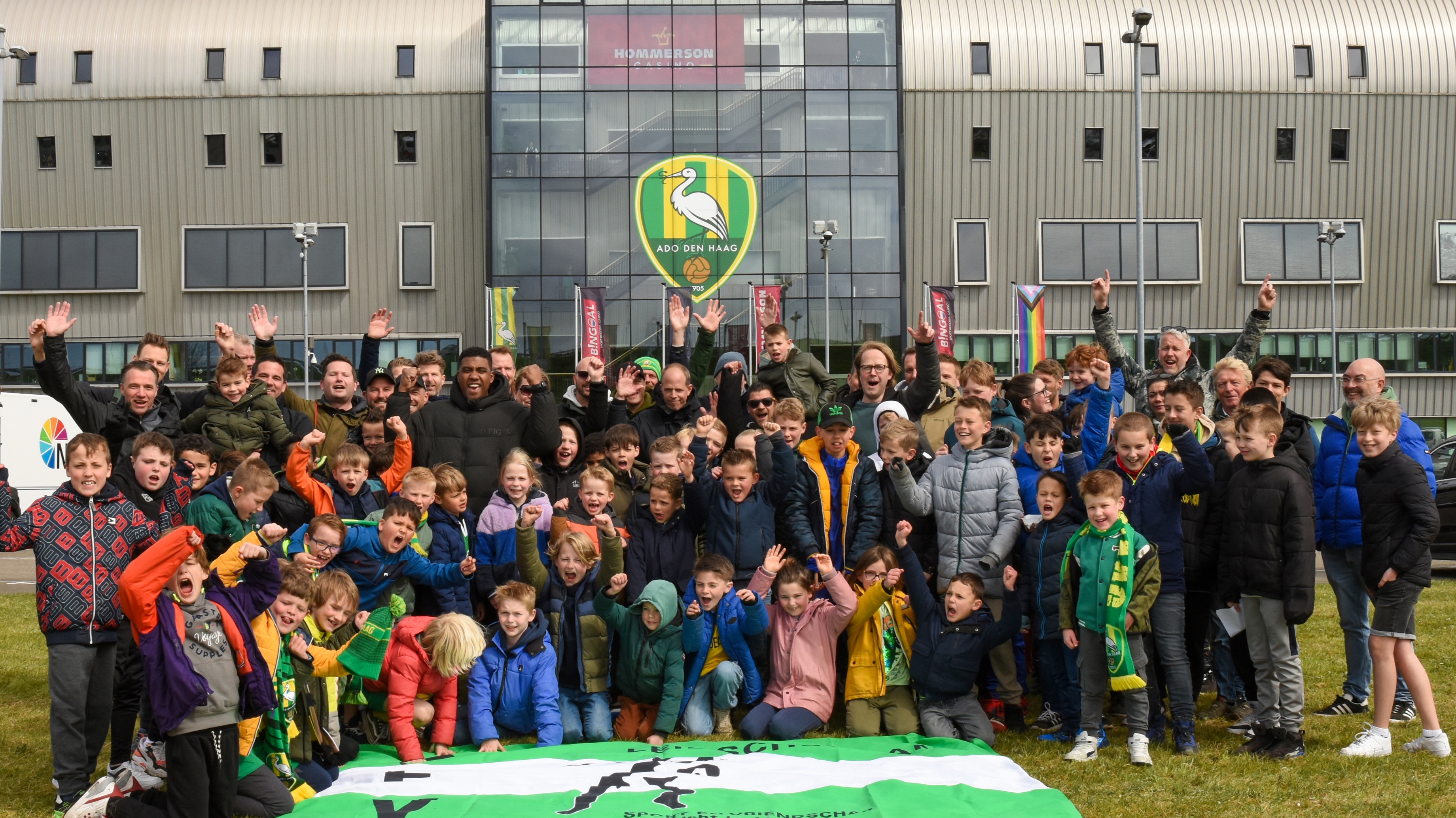 SEV jeugd beleeft voetbalavontuur bij ADO Den Haag