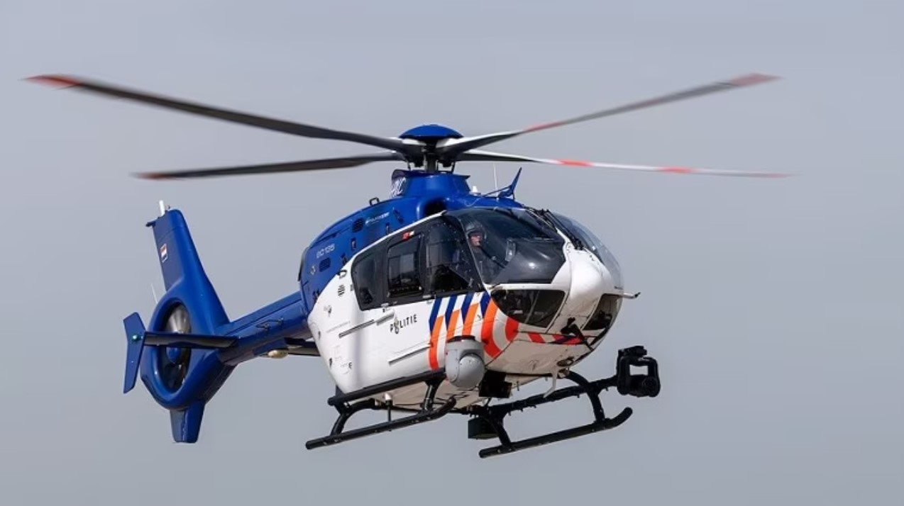 Voortvluchtige gevonden door politiehelikopter na verdachte actie