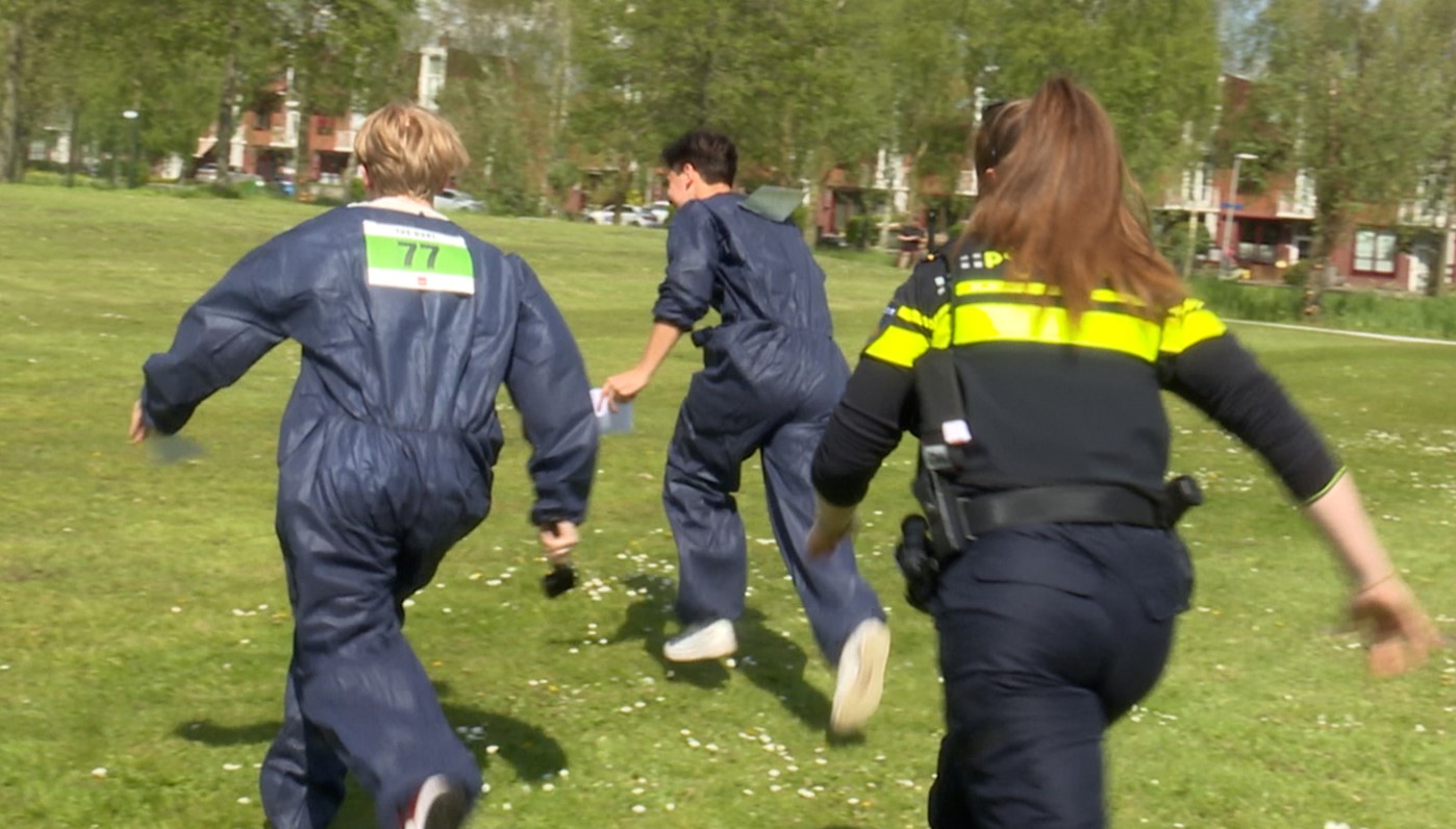 Rennen voor de politie met The Hunt in Rijswijk