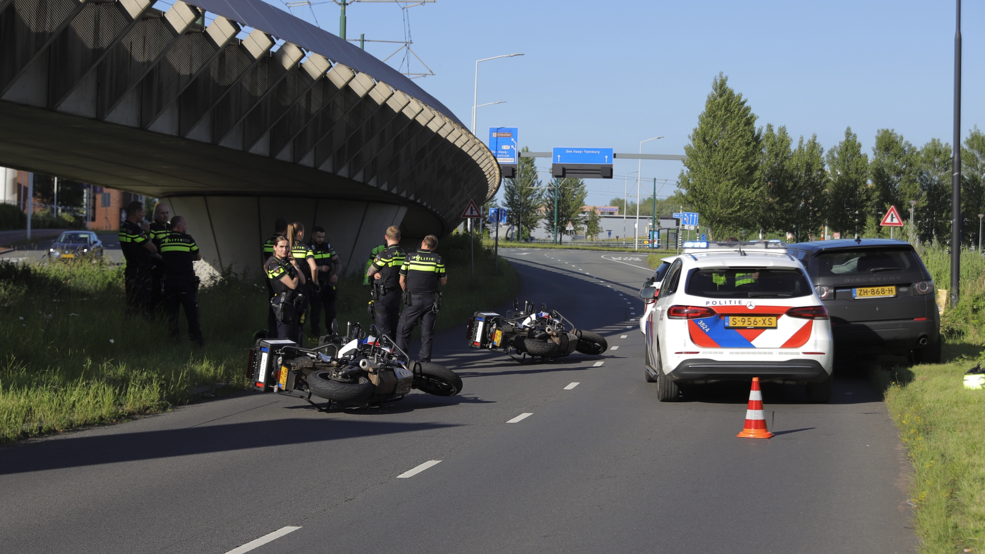 Politie lost waarschuwingsschot na brute achtervolging