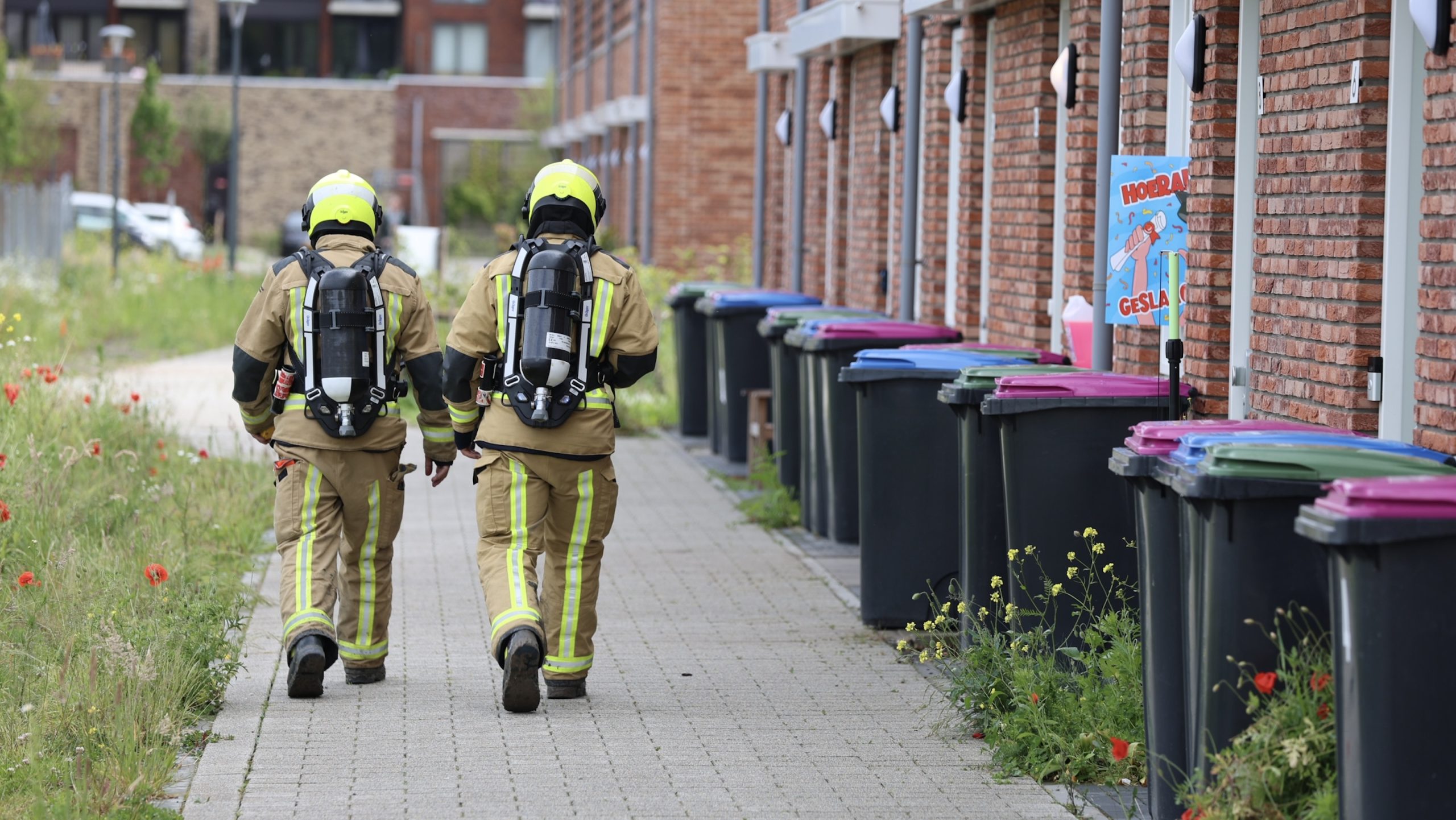 [UPDATE] Brandweer verricht metingen na lekkage gevaarlijke stof Distelvlinderstraat Rijswijk