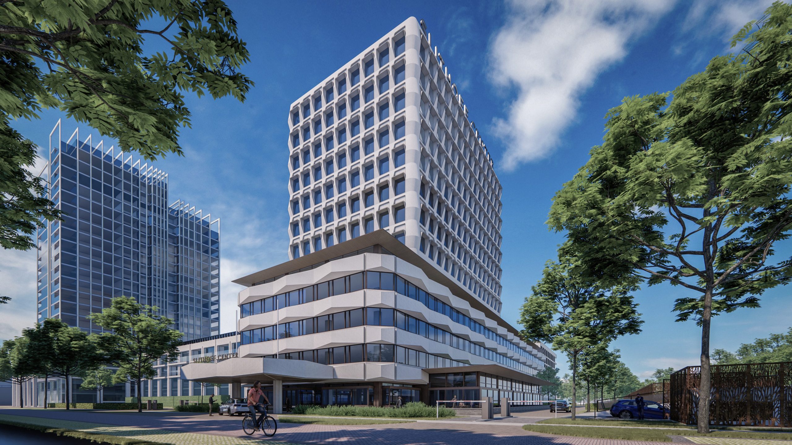 De eierdoos in Rijswijk krijgt nieuw leven met hotel en bedrijven