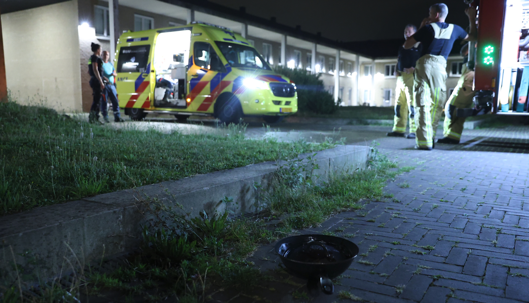 Brandweer rukt uit voor vergeten pannetje op het vuur aan Windlusthof