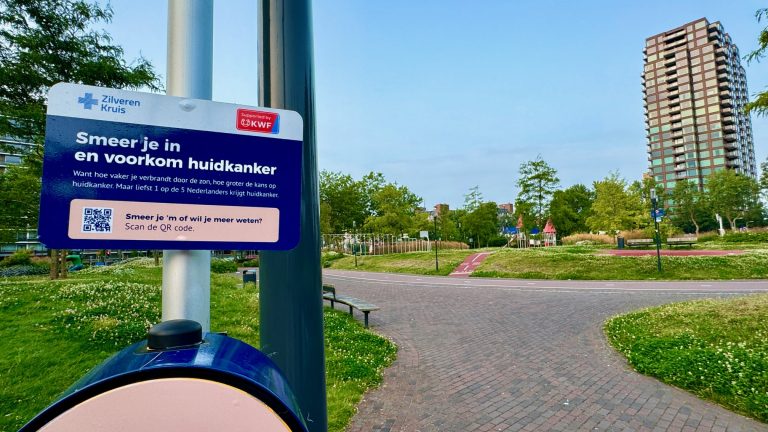 Waar vindt je de gratis zonnebrandpalen in Rijswijk?