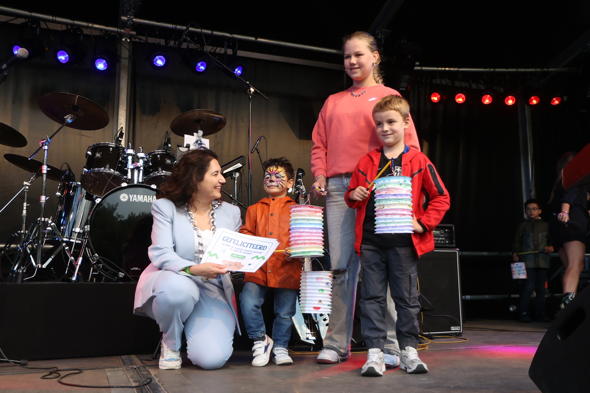 [FOTO] Lampionnenoptocht en prijsuitreiking burgemeester Strandwalfestival 2024