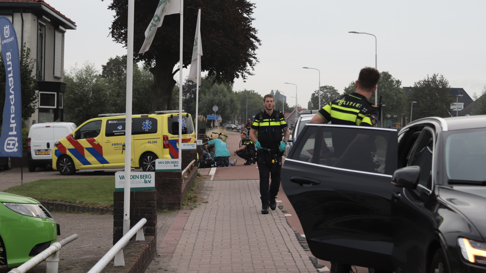 Fietsster lichtgewond na val op Delftsestraatweg in Pijnacker