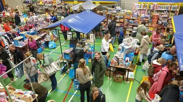 Kledingbeurs en rommelmarkt in Pijnacker-Nootdorp