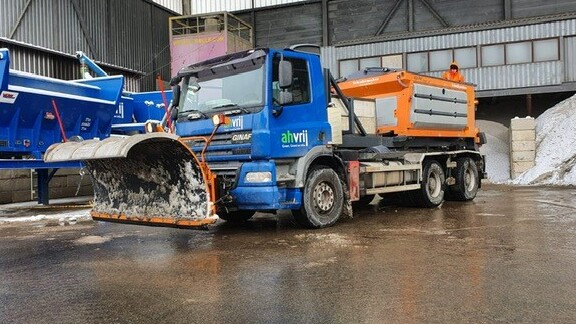 Proefrit strooiwagens in Rijswijk