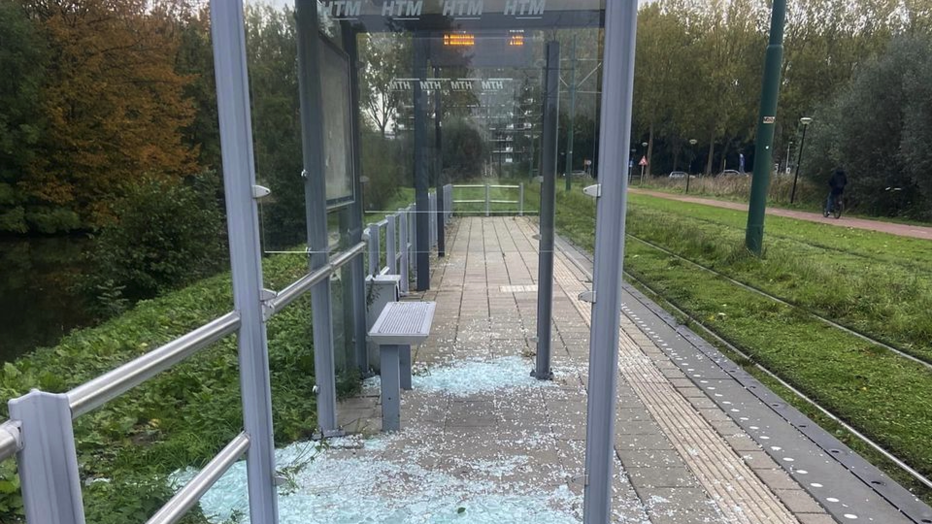 Weer tramhalte van HTM gesloopt in Rijswijk