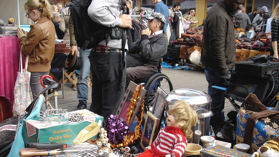 Rommelmarkt in De Plint op 26 oktober