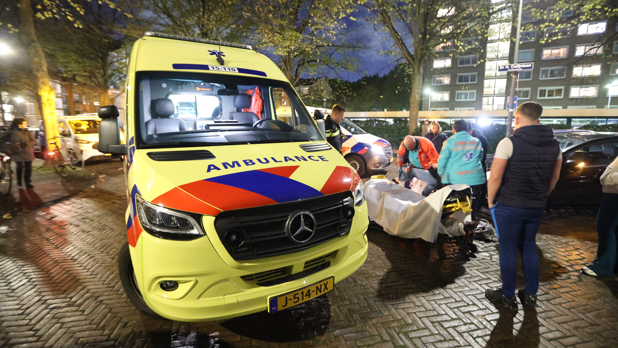 Rijden zonder rijbewijs zorgt voor ongeluk op de Colijnlaan