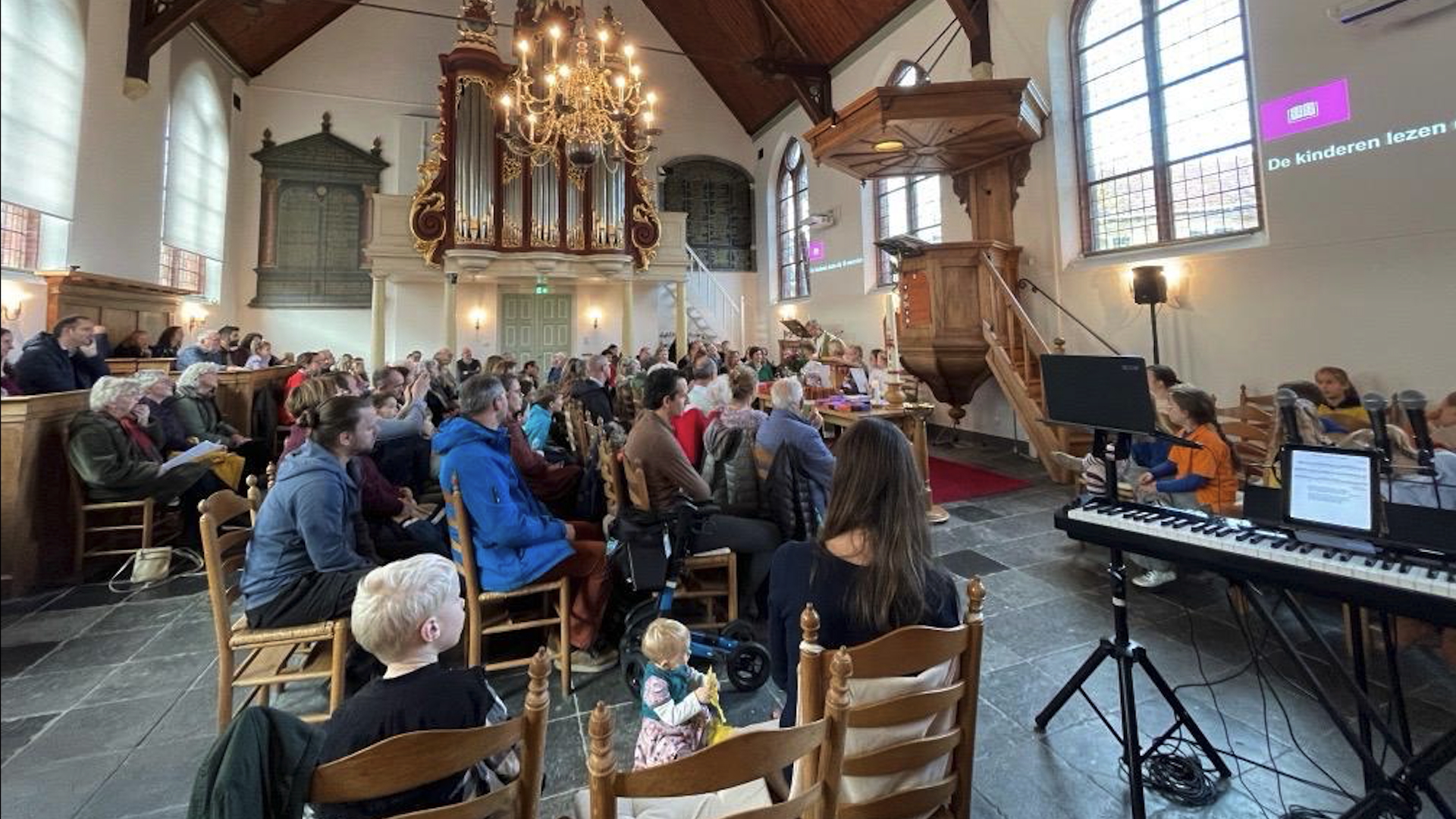 De kerk in Nootdorp is er ook voor kinderen en jongeren