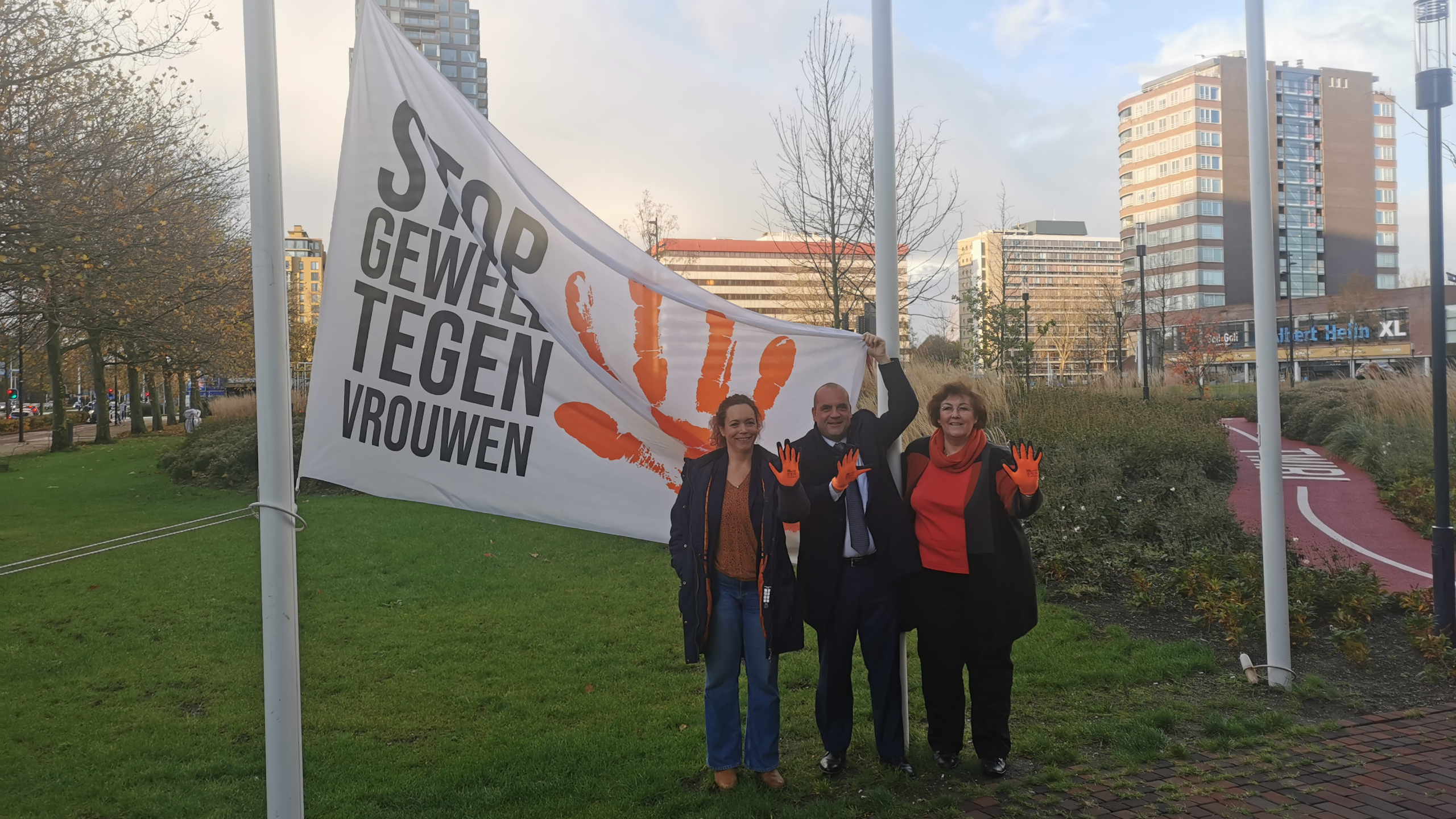 Gemeente Rijswijk doet mee aan campagne Orange the World tegen huiselijk geweld