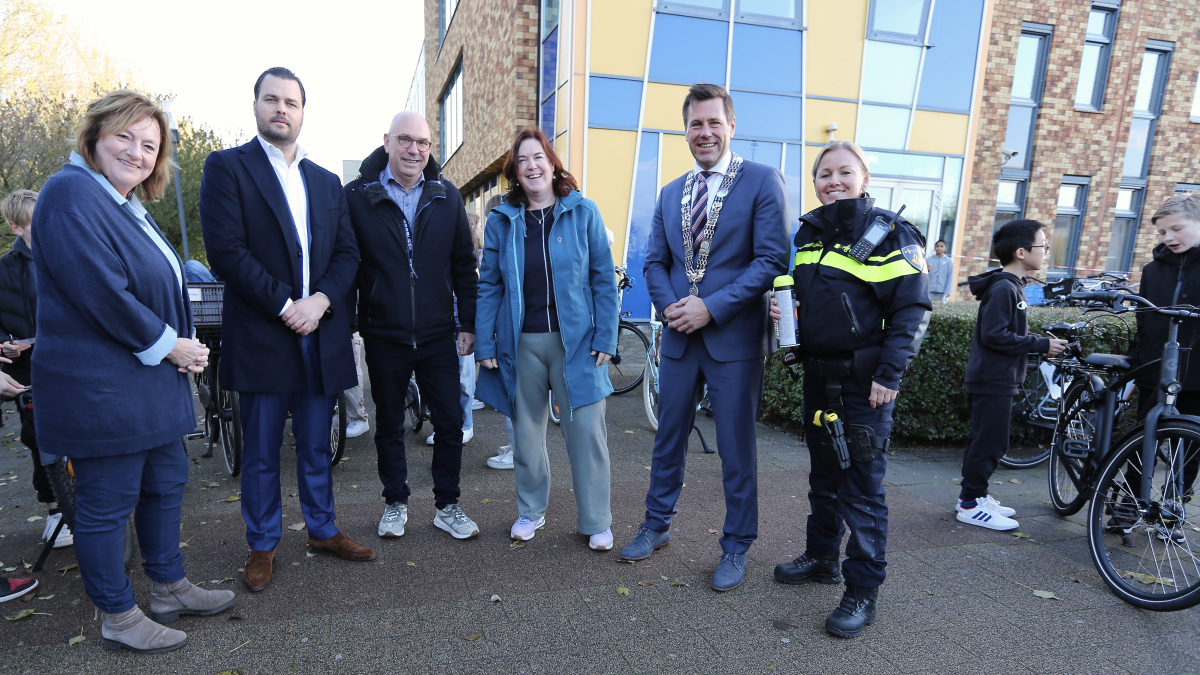Aftrap verkeersveiligheidsactie in Pijnacker