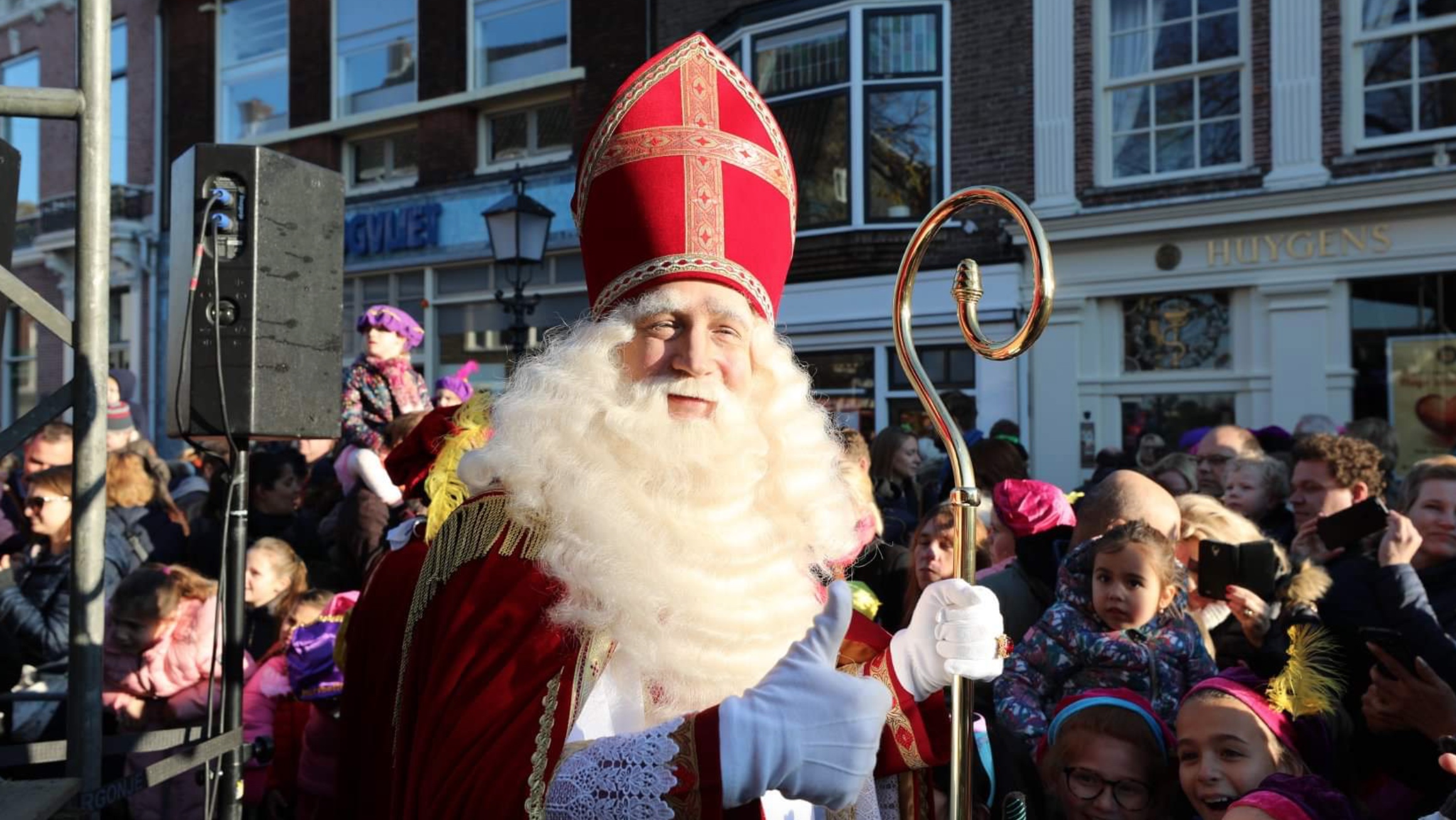 Wegafsluitingen rondom Sluis en Huygens Haven tijdens Sinterklaasintocht