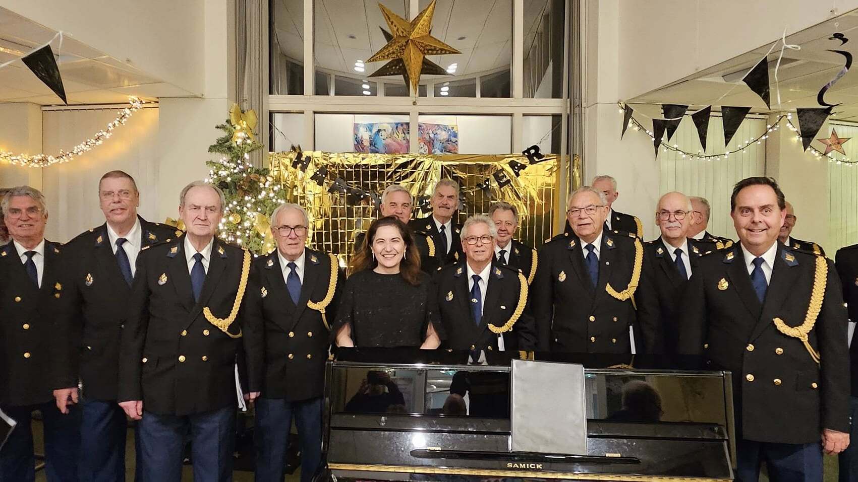 Een warme Kerstavond op het politiebureau