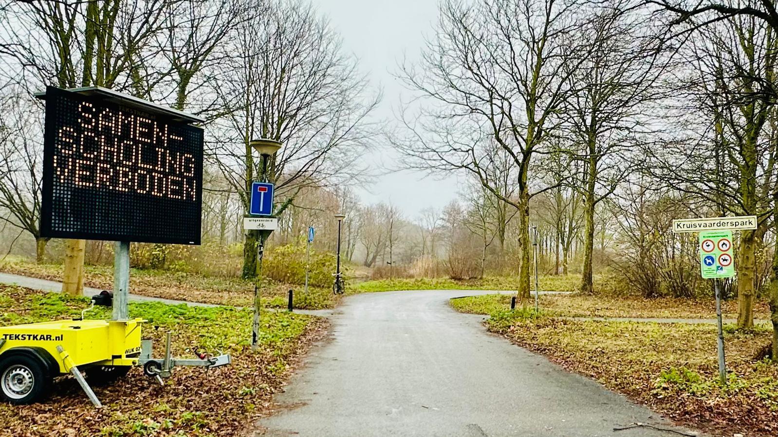 Samenwerken aan een veilige omgeving rond Kruisvaarderspark