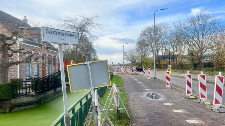 Laatste werkzaamheden aan Sammersweg zorgen voor tijdelijke verkeershinder in Rijswijk
