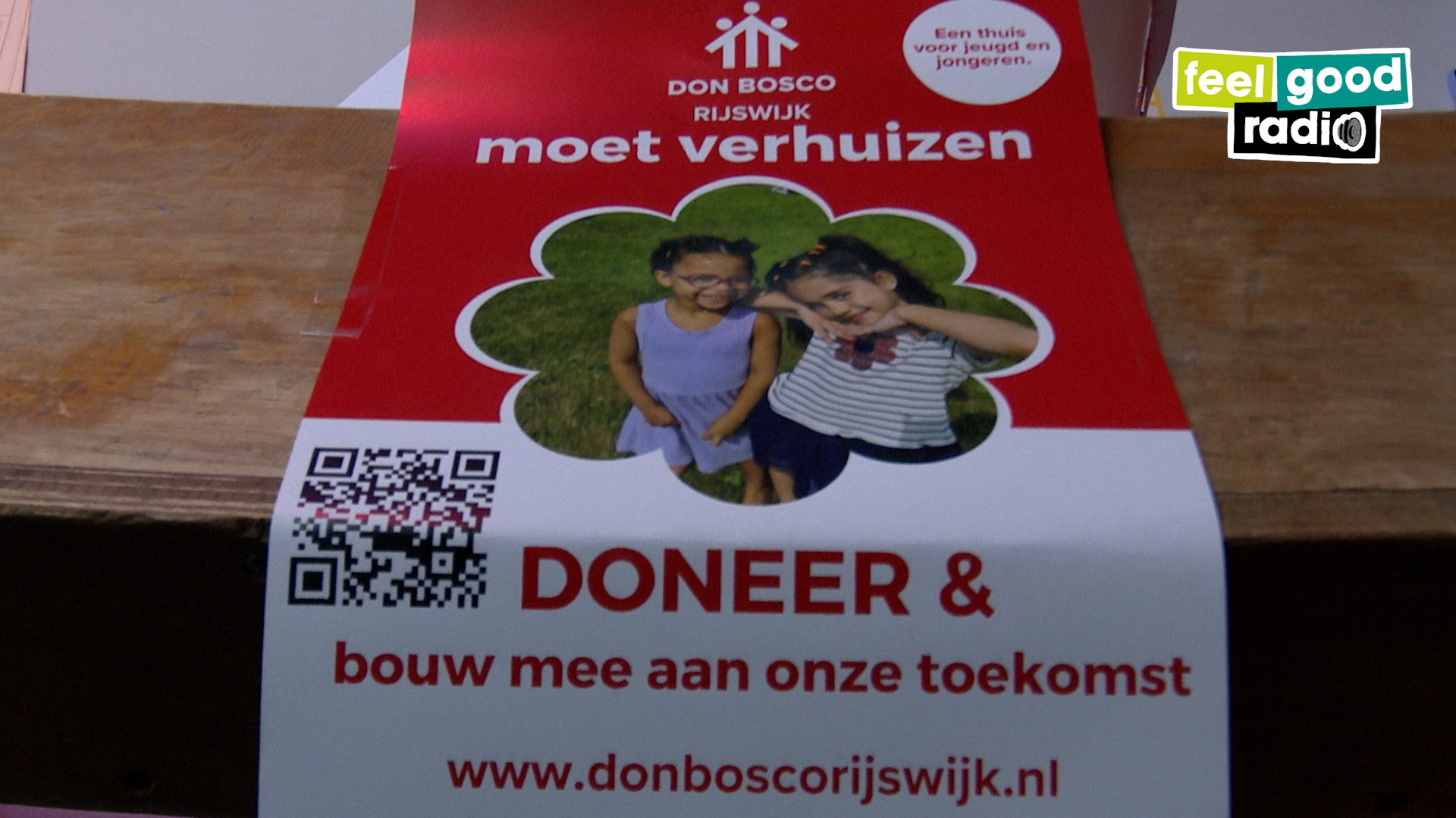 [VIDEO] Rijswijk laat steun zien aan Don Bosco met inzamelingsacties voor verhuizing en nieuwbouw