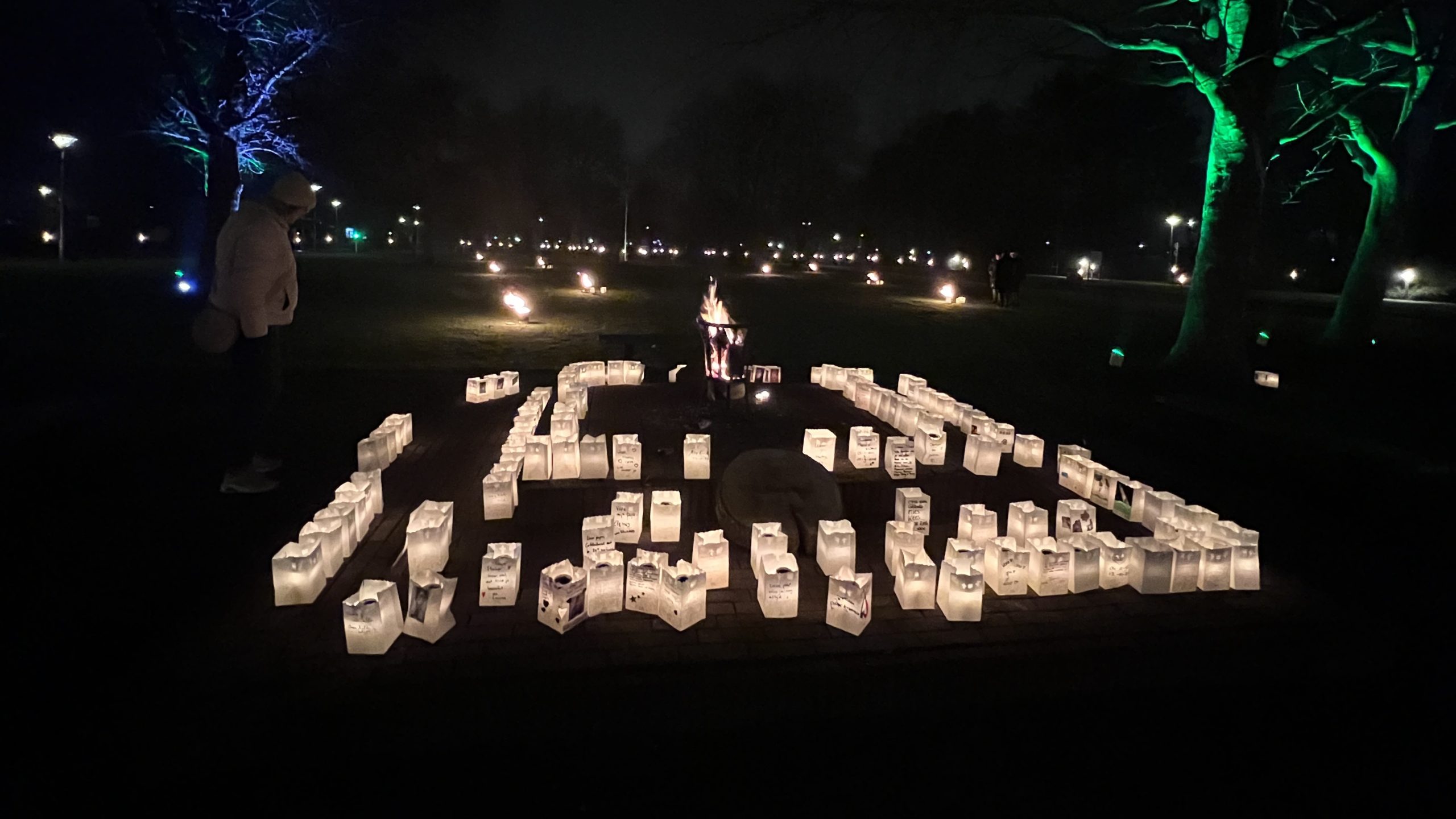 Landelijke lichtjesavond DELA ook georganiseerd in Eikelenburg