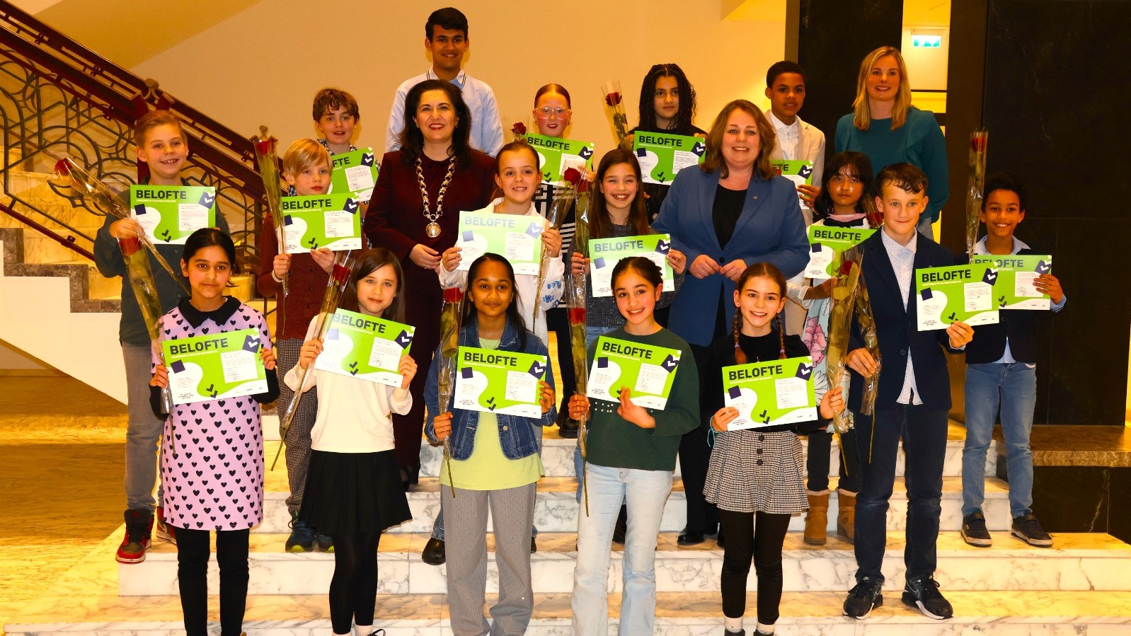 Rijswijkse Kinderrechtenambassadeurs presenteren ideeën voor speeltuinen en duurzaamheid