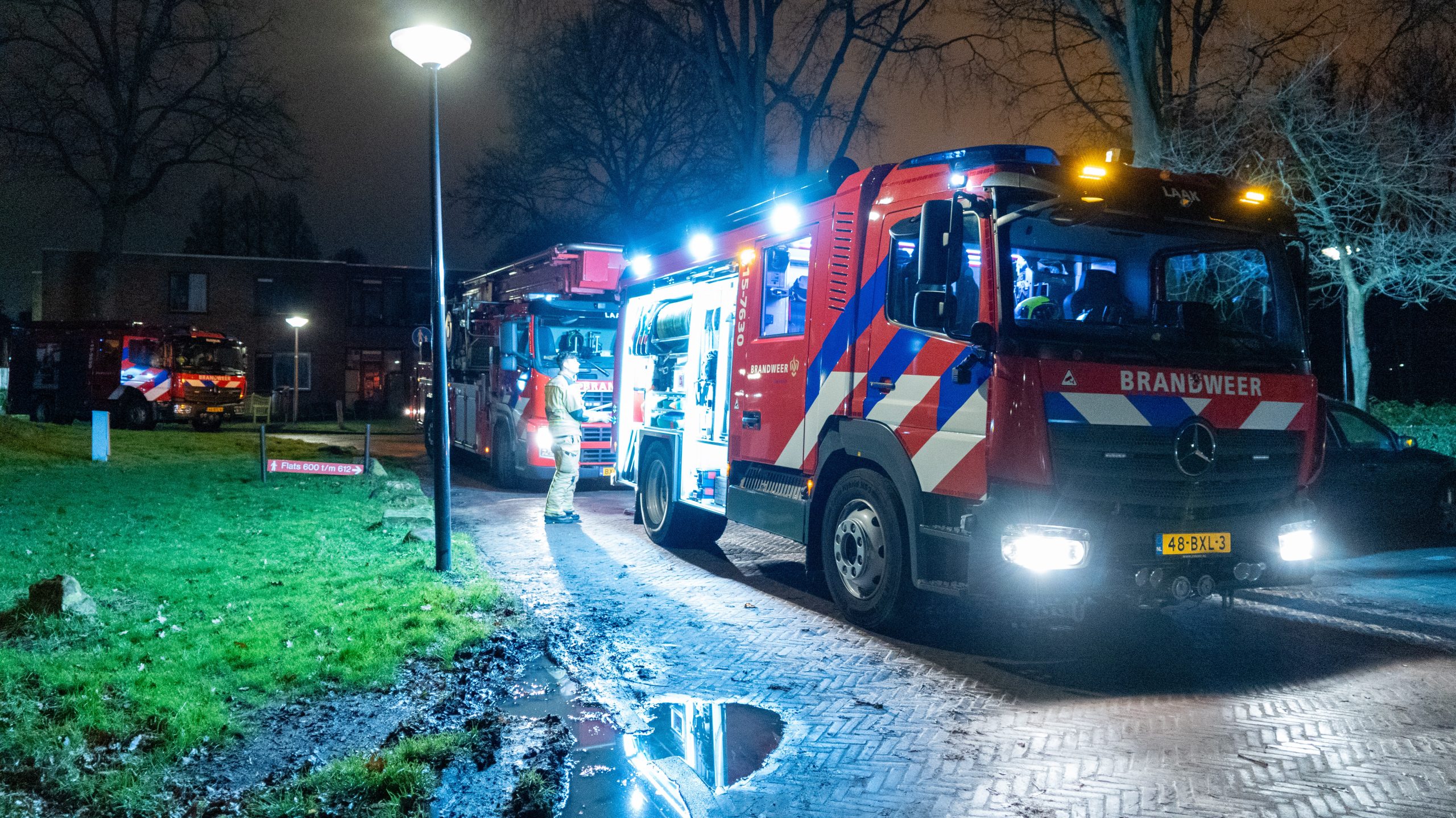 Brand in woning bij woonzorgcentrum Florence