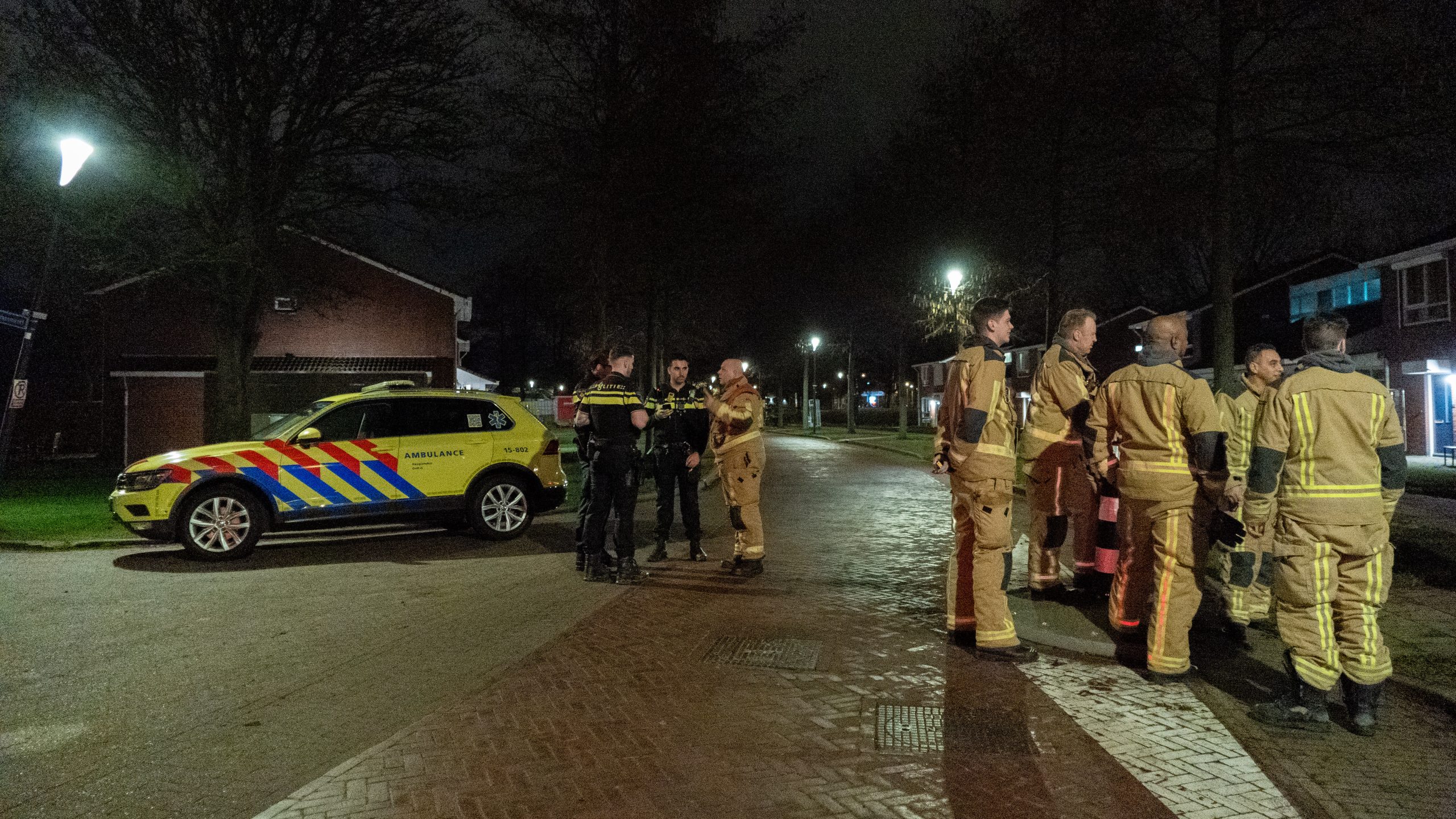 Brand in woning terrein Ipse de Bruggen