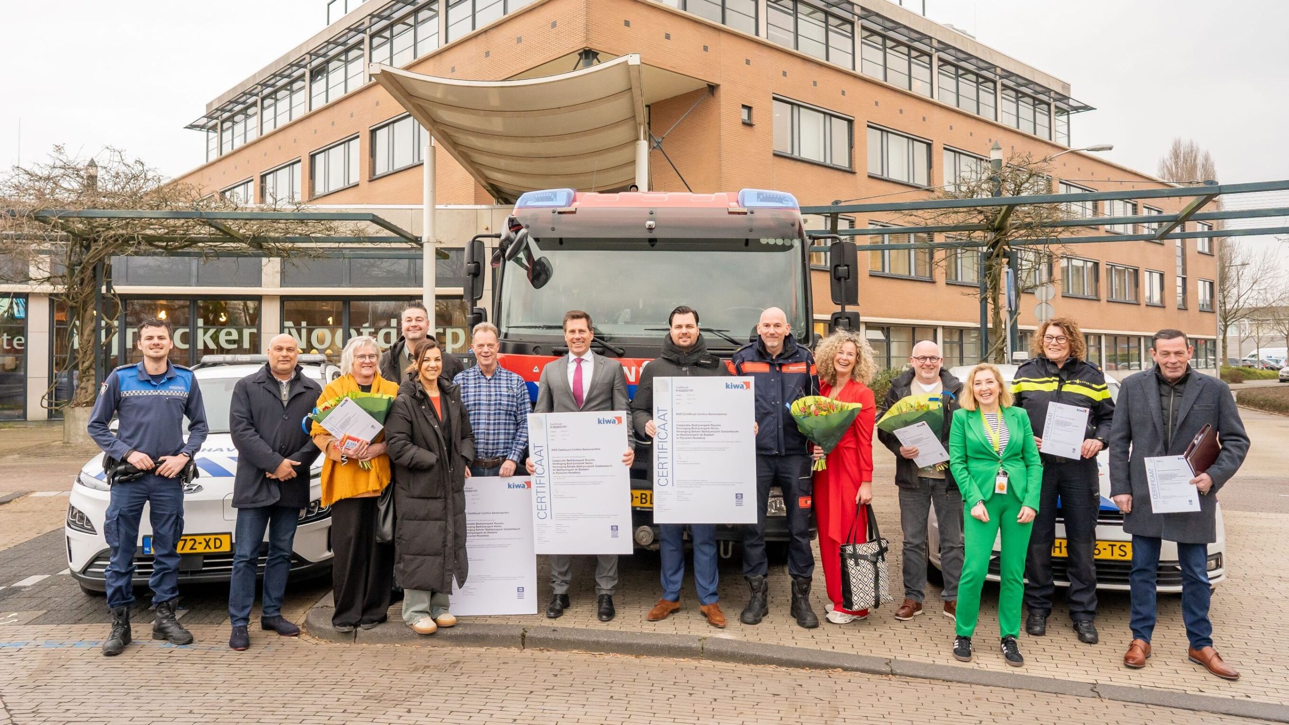 Bedrijvenparken ontvangen opnieuw Keurmerk Veilig Ondernemen