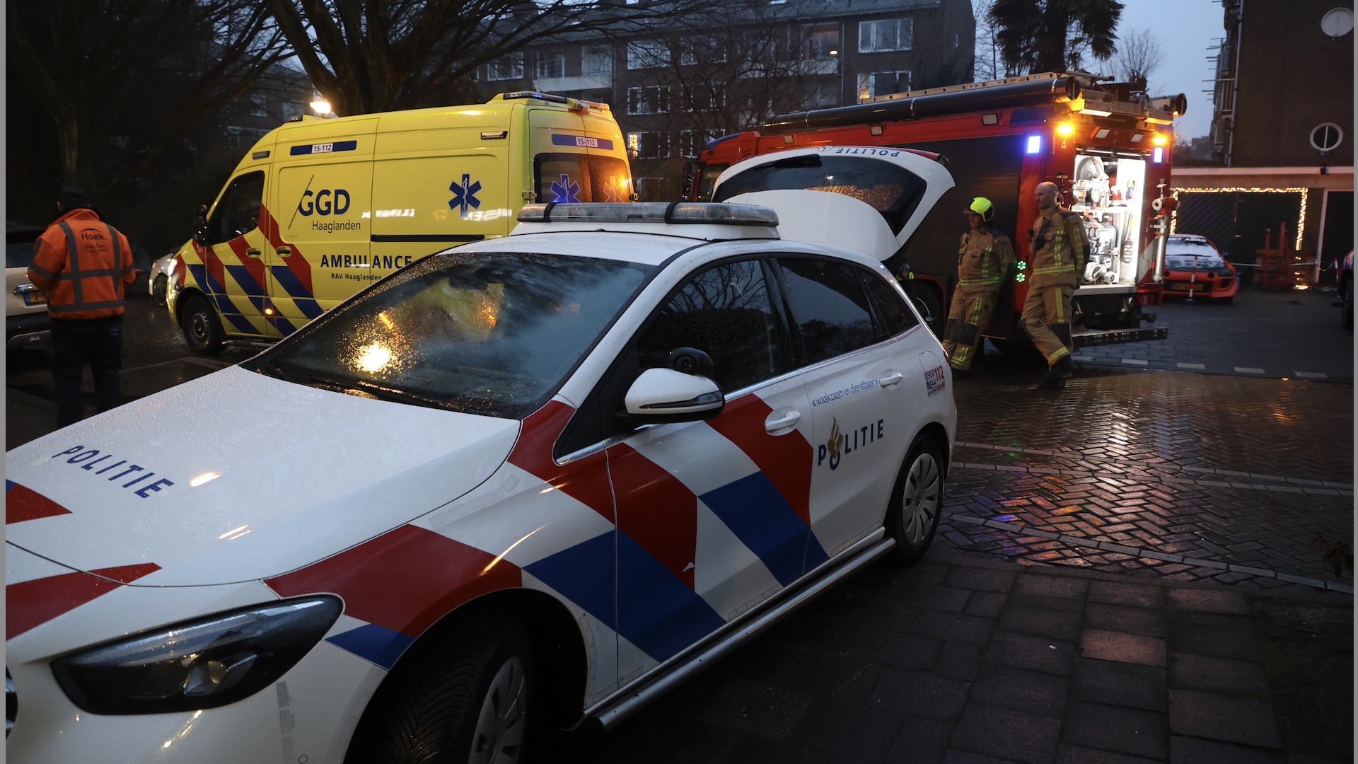 Medewerkers groenbedrijf worden onwel in auto