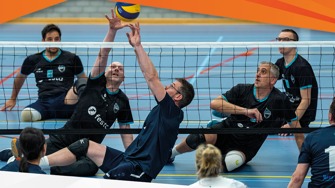 Bekerfinale zitvolleybal tussen topteams in Pijnacker-Nootdorp