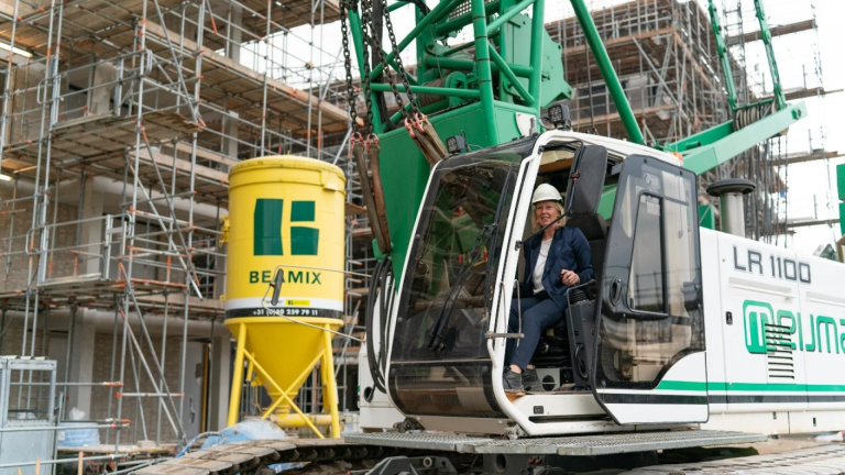 Hoogste punt bereikt bij nieuwbouw Damsigt in Leidschendam-Voorburg