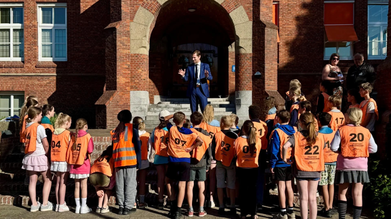 684 leerlingen uit groep 7 op de fiets voor Praktisch Verkeersexamen in Leidschendam-Voorburg