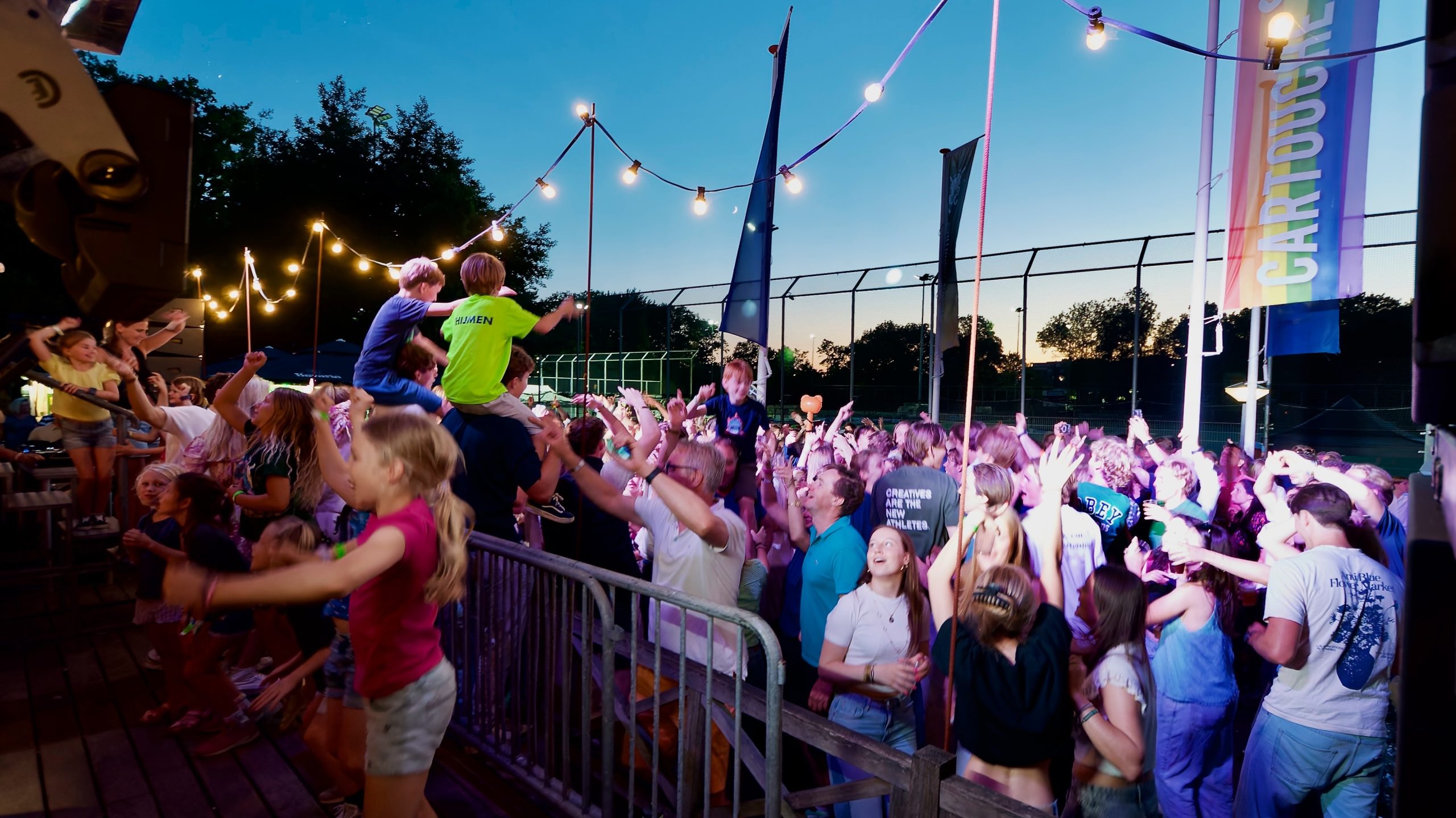 Cartouche viert 75-jarig jubileum met lustrumfestival voor alle leeftijden Cartouche viert 75-jarig jubileum met lustrumfestival voor alle leeftijden