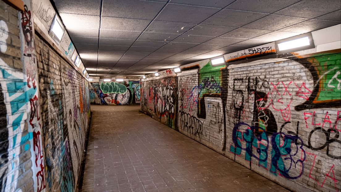 Voetgangerstunnel Oud-Rijswijk deels opgeknapt, maar problemen blijven