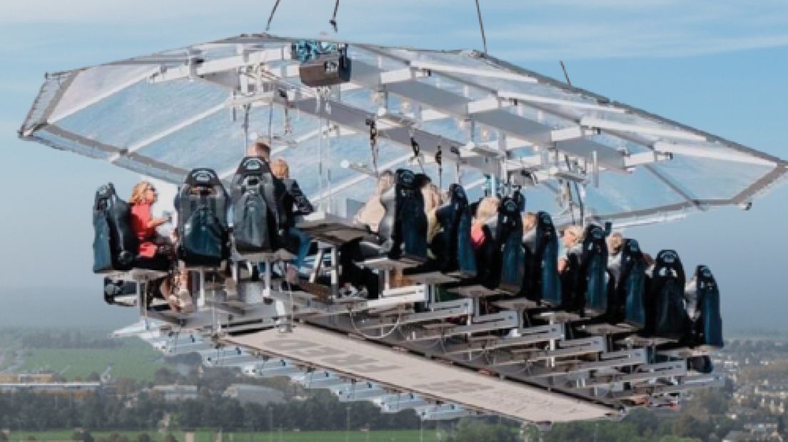 Sterrenchefs koken op 50 meter hoogte in Rijswijk tijdens Dinner in the Sky
