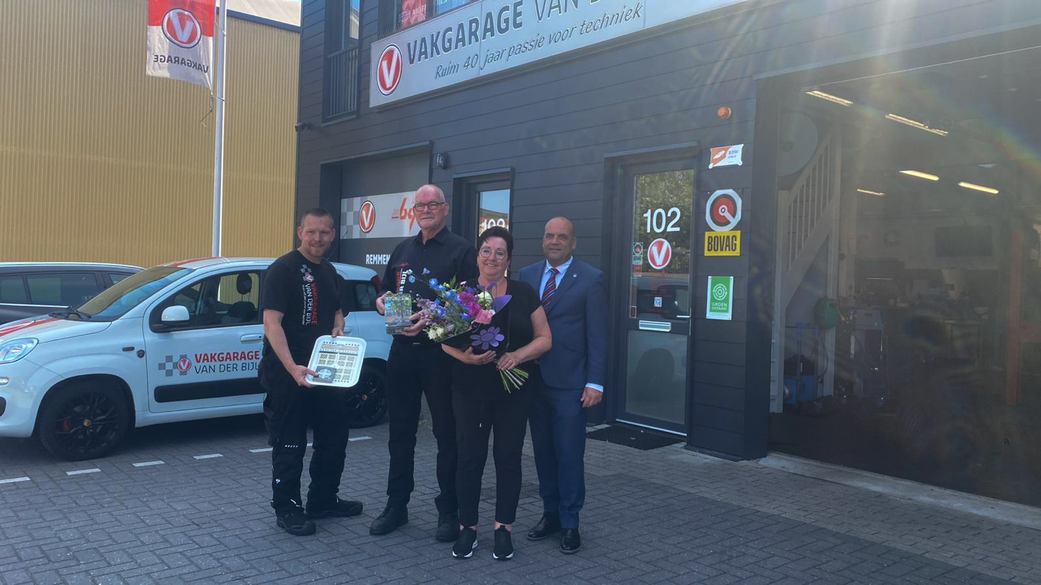 [VIDEO] Garagebedrijf Van der Bijl viert 50-jarig jubileum