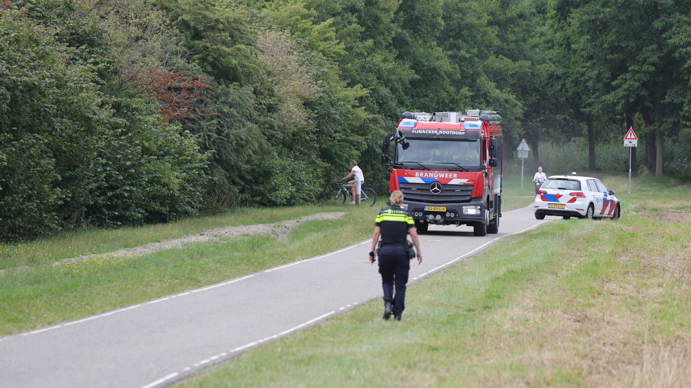 Zoekactie bij Dobbeplas in Nootdorp na vermissing zwemmer