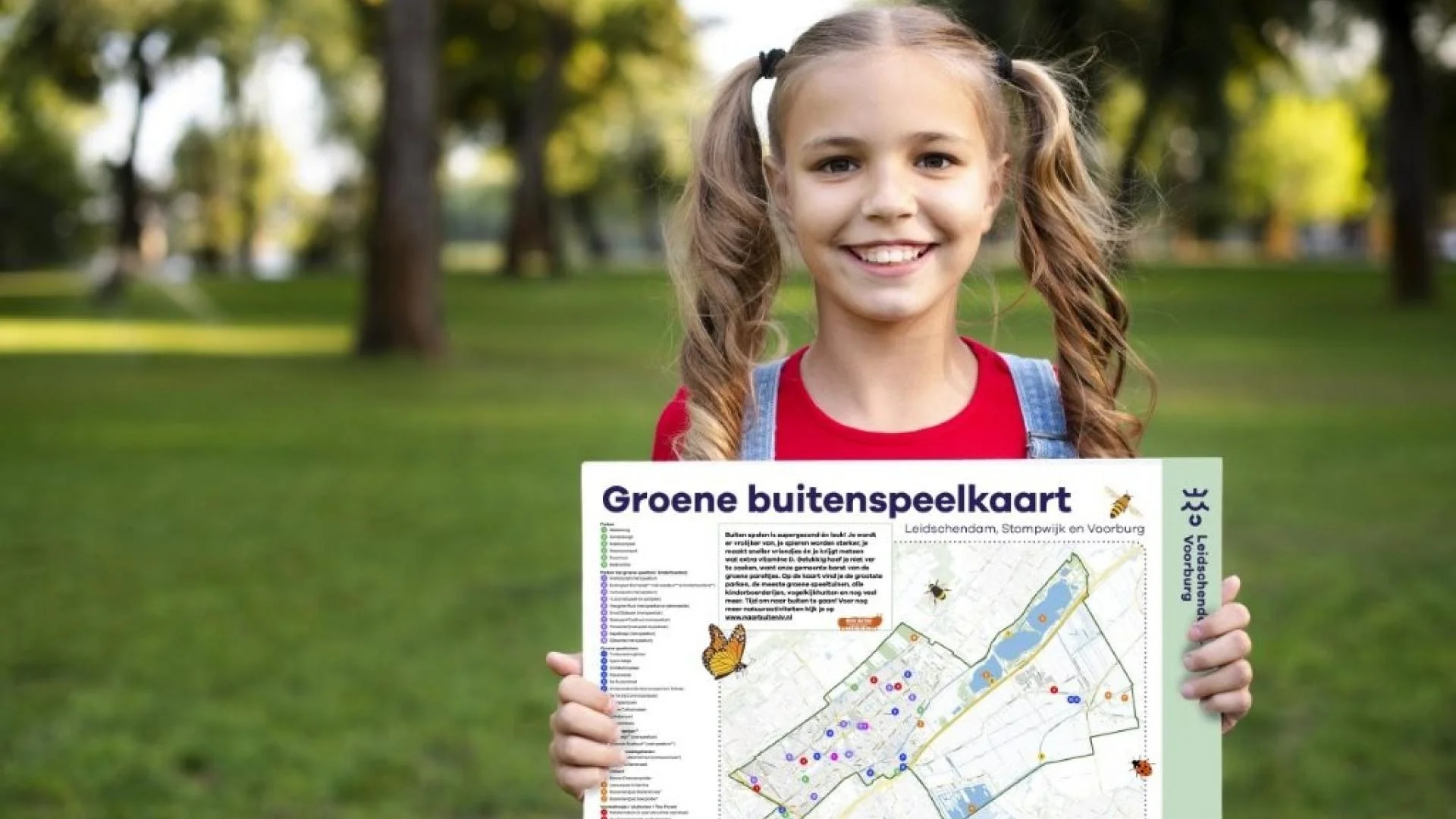 Ontdek de Groene buitenspeelkaart in Leidschendam-Voorburg