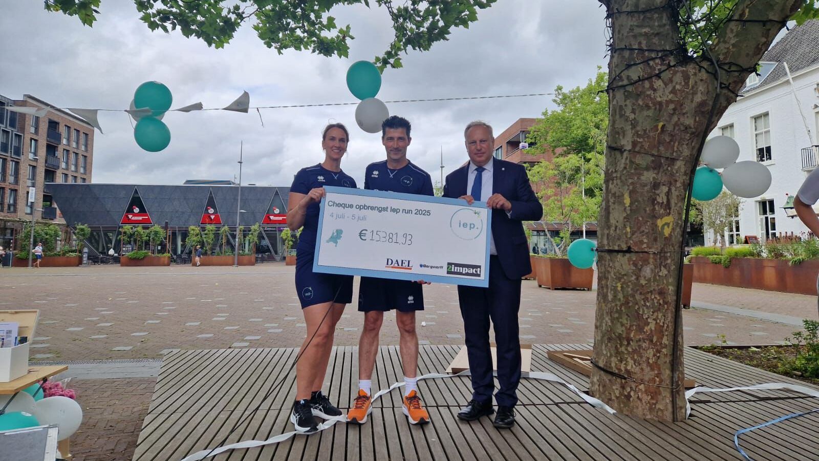 IEP Run 2025 haalt ruim €15.000 op voor inclusie met estafetteloop van Iens naar Pijnacker