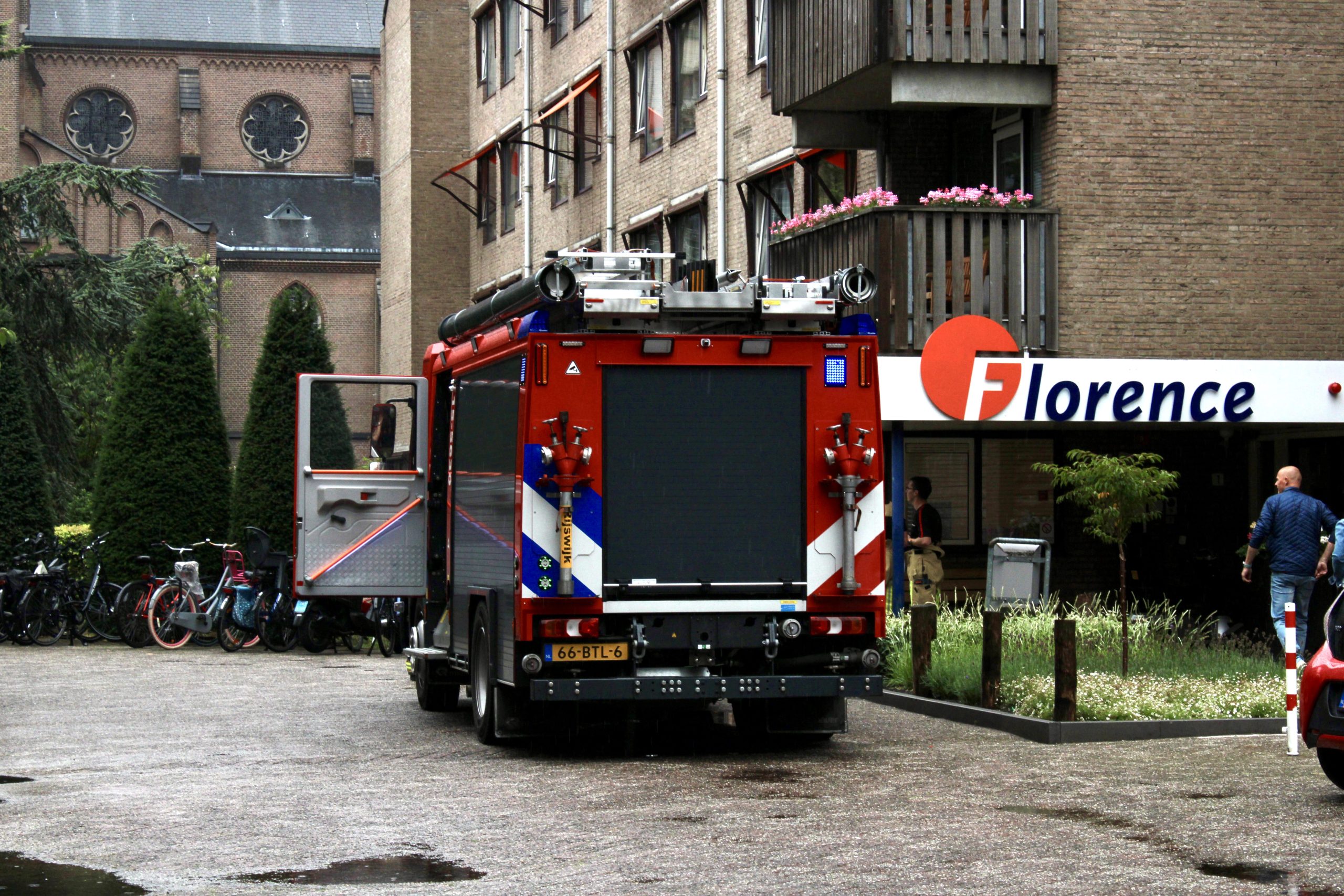 Brand woedt in woonzorgcentrum Vredenburch
