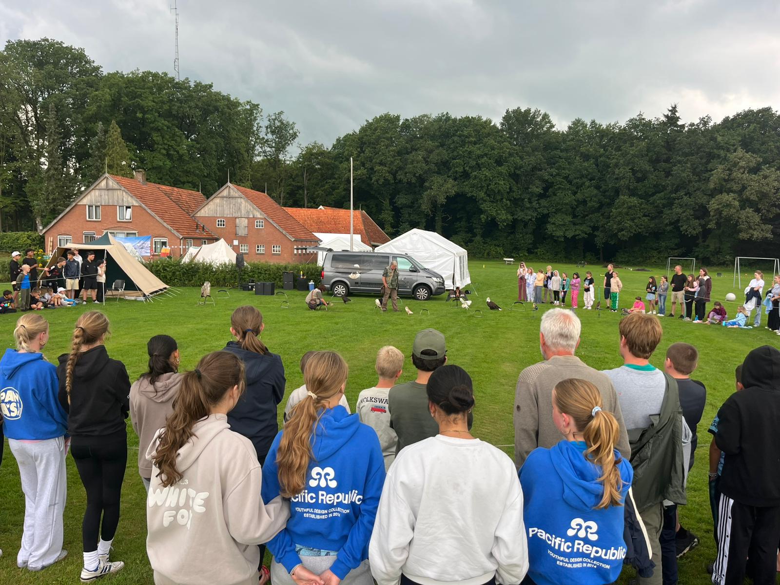 Dagverslag YMCA Rijswijk dag 3 – Noodweer en roofvogelshow