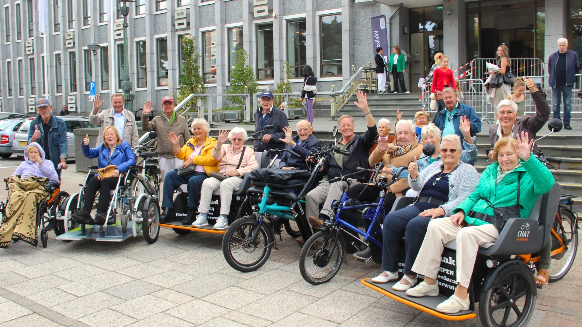 Gezellige Strandwalkoffie Rijswijkse senioren